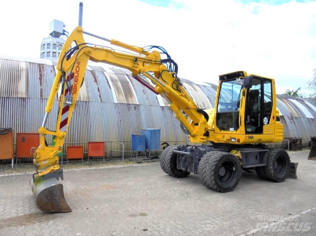 Takeuchi TB 295 W-2 Gravemaskiner på hjul