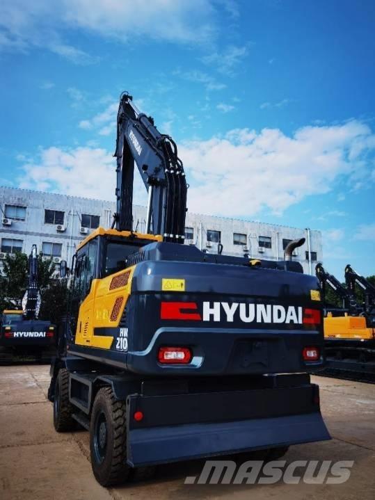 Hyundai 210 W-9 Gravemaskiner på hjul
