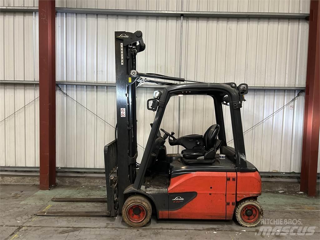 Linde E20PL-02 El gaffeltrucks