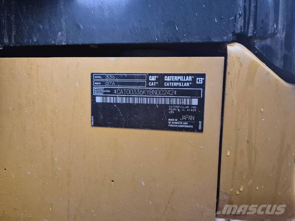 CAT 336 Gravemaskiner på larvebånd