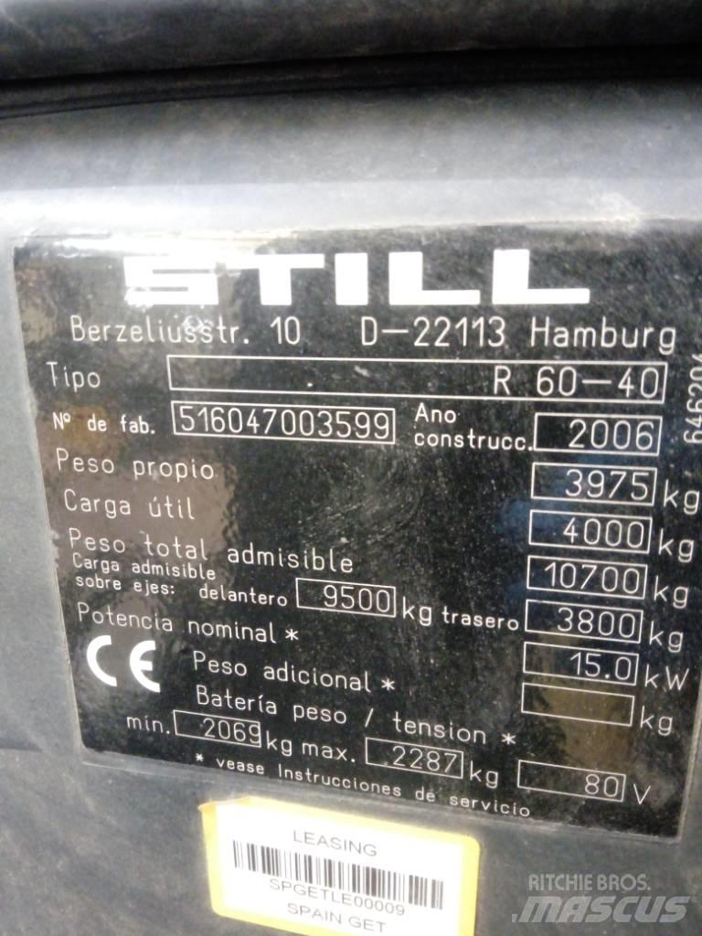Still R 60-40 El gaffeltrucks
