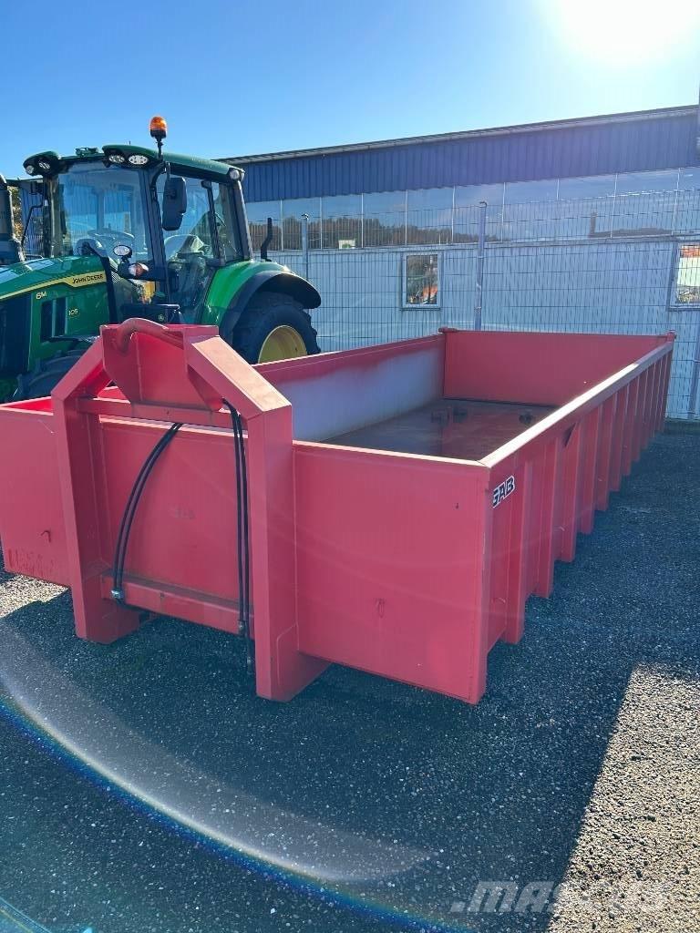 Bigab 242 SCHAKTFLAK Anhænger med containerramme