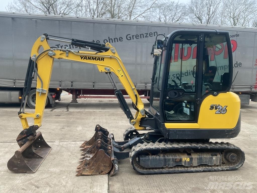 Yanmar SV 26 Minigravemaskiner