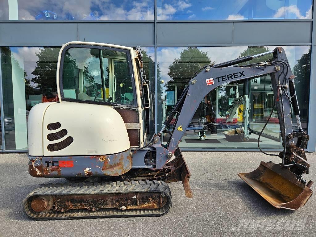 Terex tc25 Minigravemaskiner