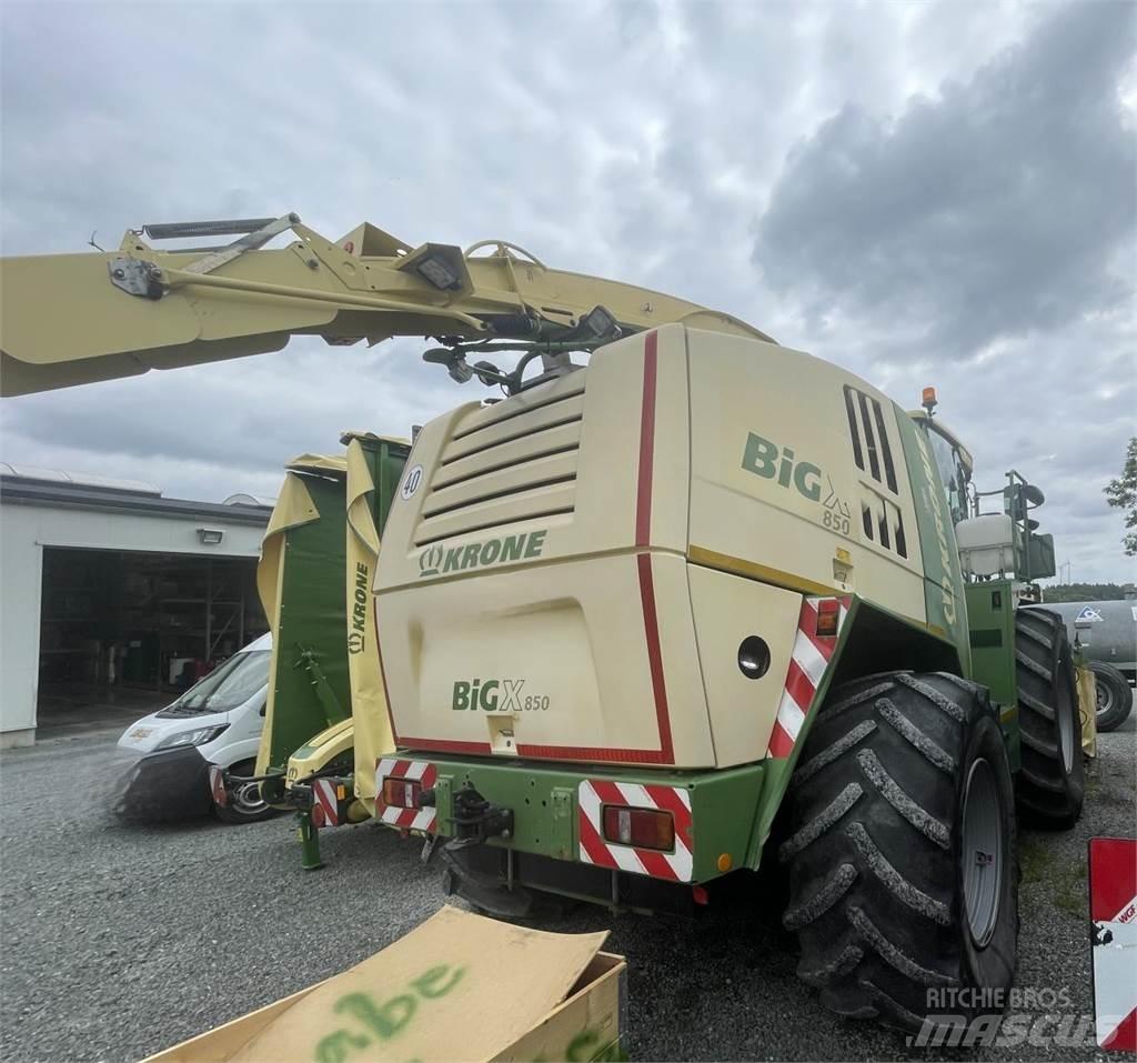 Krone BIG X850 Finsnittere