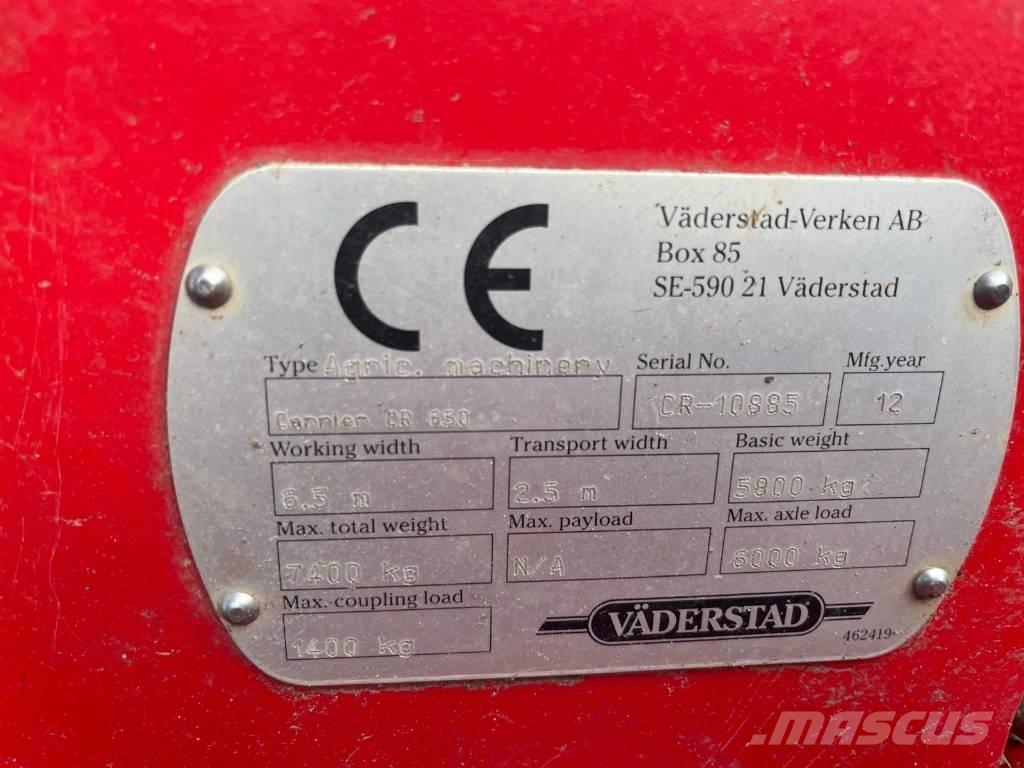 Väderstad Carrier650 Tallerkenharver