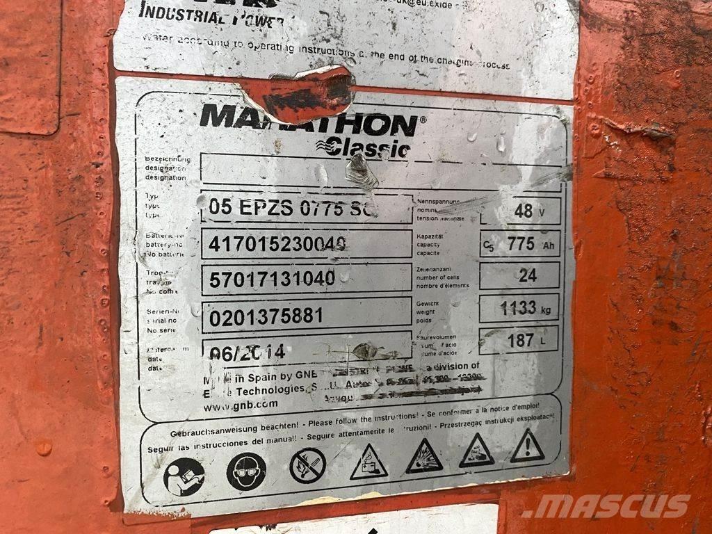 Linde E16PH-01 El gaffeltrucks