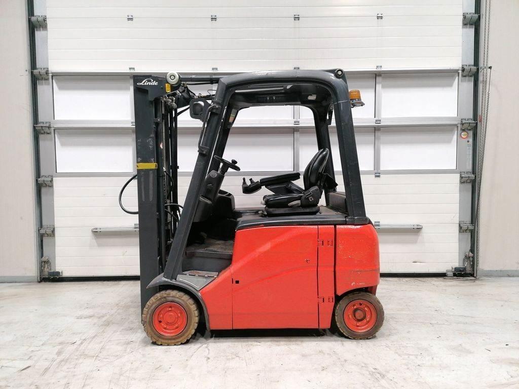 Linde E16PH-01 El gaffeltrucks