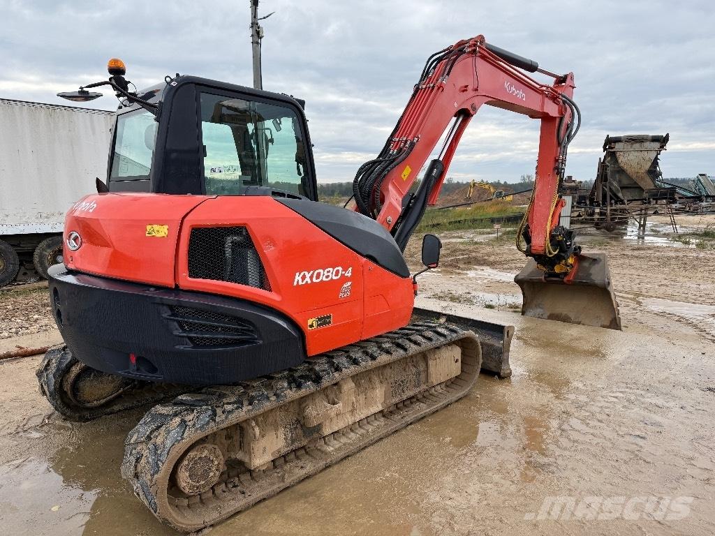 Kubota KX 080-4 Minigravemaskiner