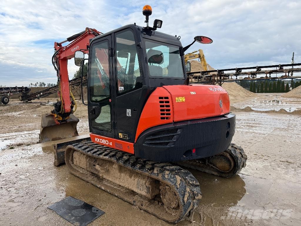 Kubota KX 080-4 Minigravemaskiner