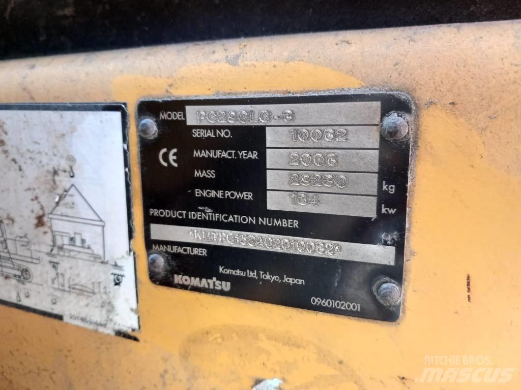 Komatsu PC 290 LC-3 Gravemaskiner på larvebånd