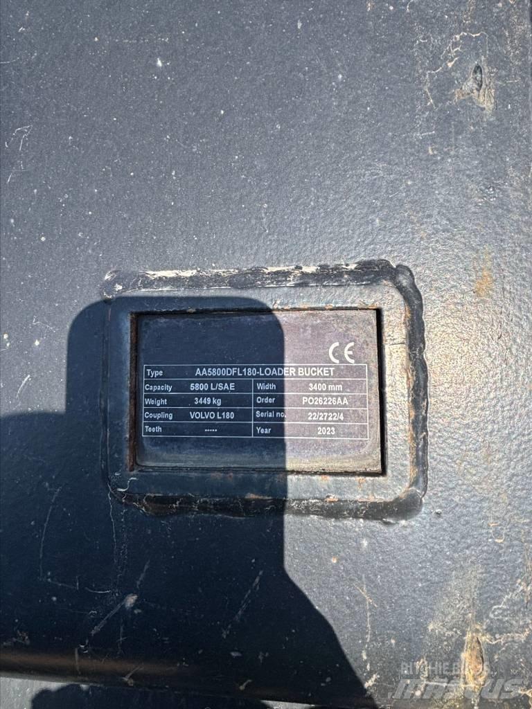 Volvo L180H Læssemaskiner på hjul