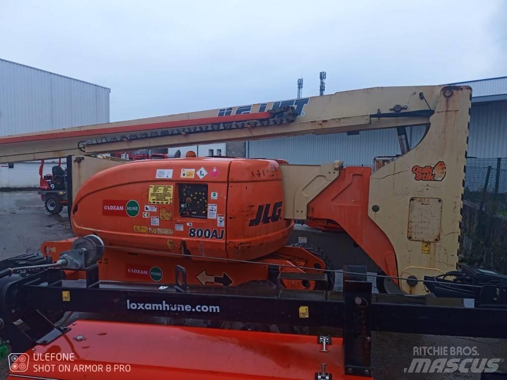 JLG 800 AJ Bomlifte med knækarm