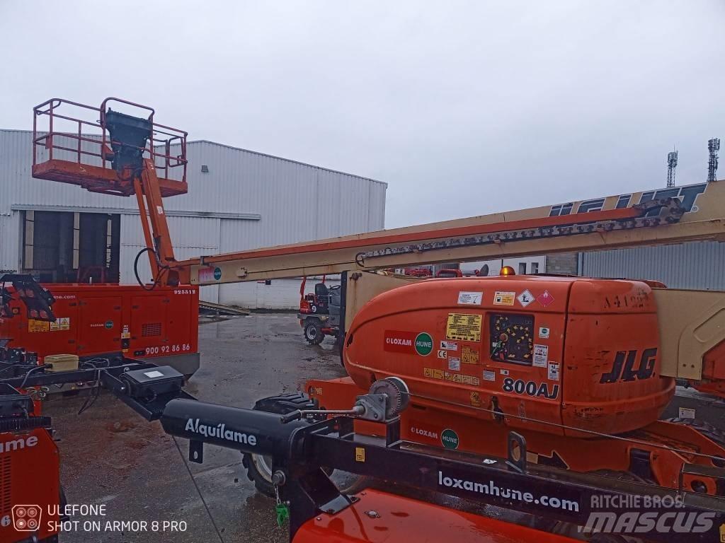 JLG 800 AJ Bomlifte med knækarm