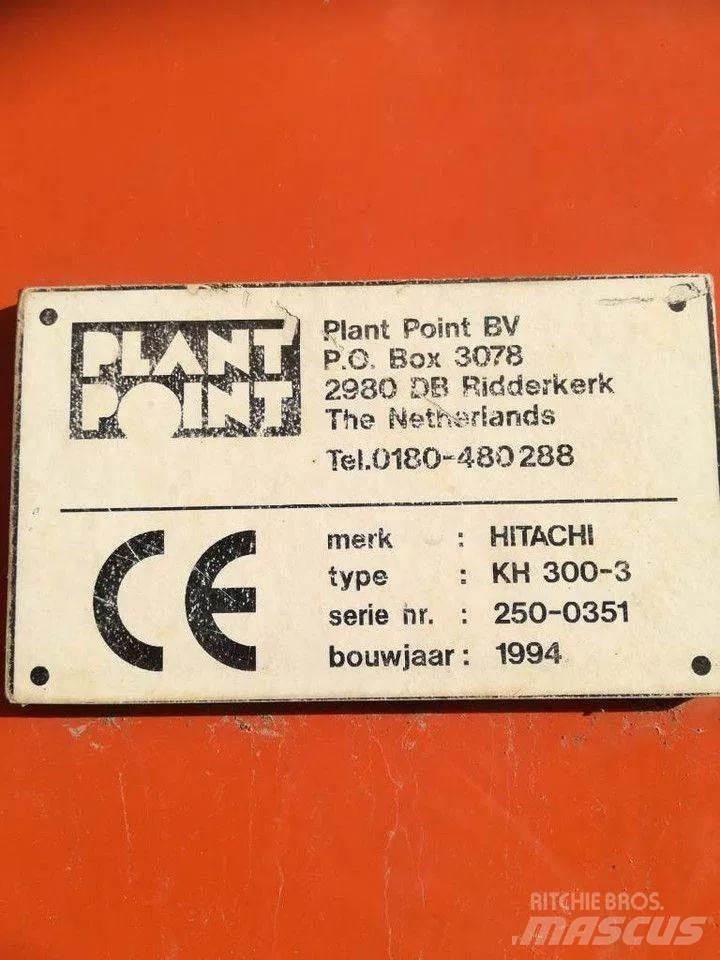 Hitachi KH 300 Kraner på larvebånd