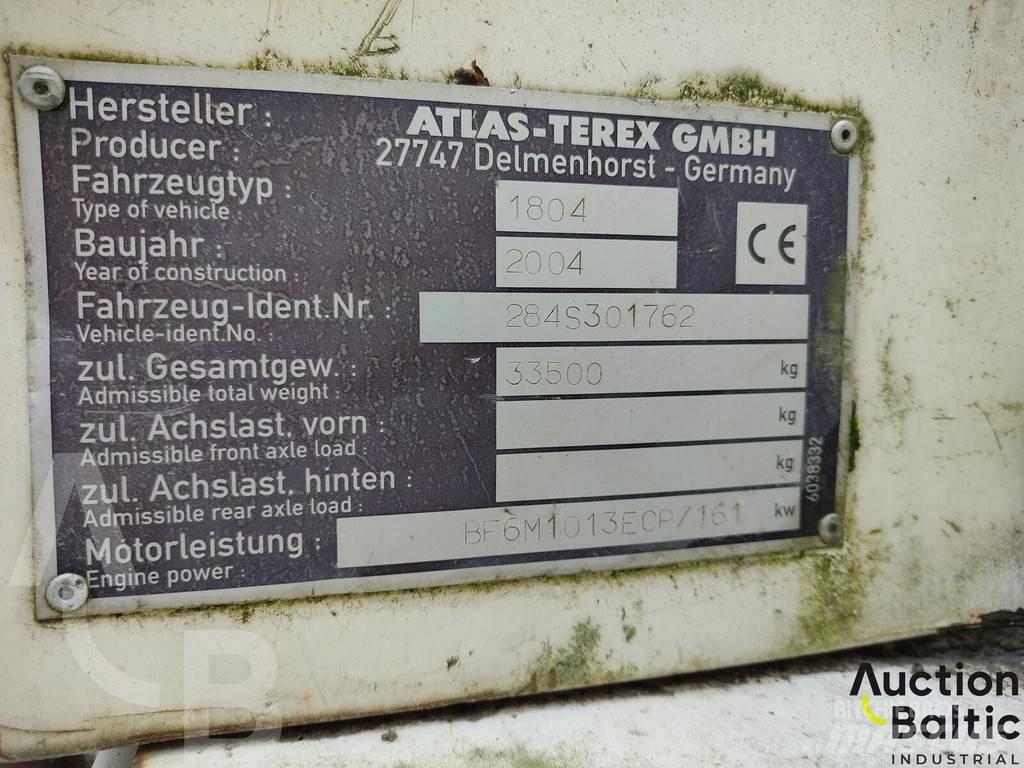Atlas 1804 MI Gravemaskiner med lang gravebom