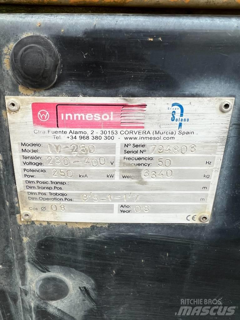 Inmesol IV-250 Dieselgeneratorer