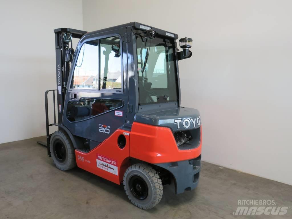 Toyota 8 FDF 20 Diesel gaffeltrucks