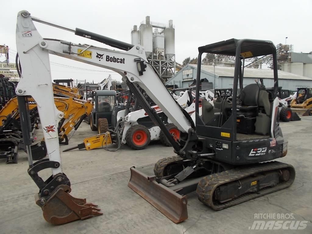 Bobcat E32i Minigravemaskiner