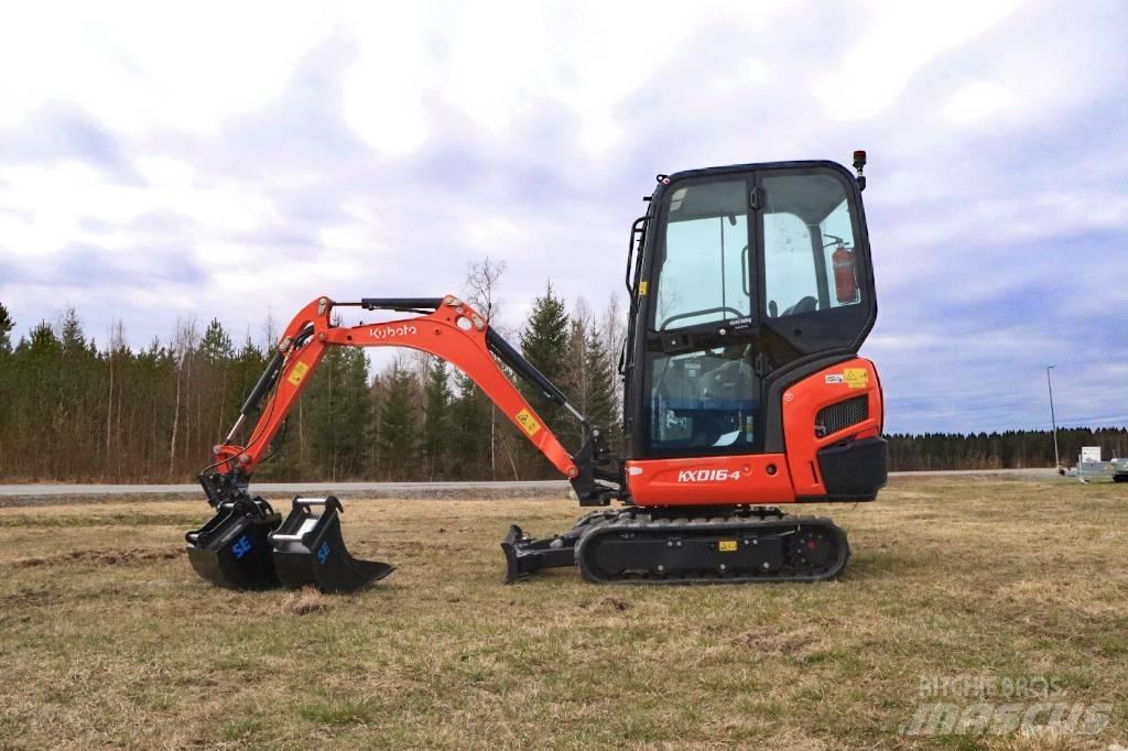 Kubota KX016-4 Minigravemaskiner