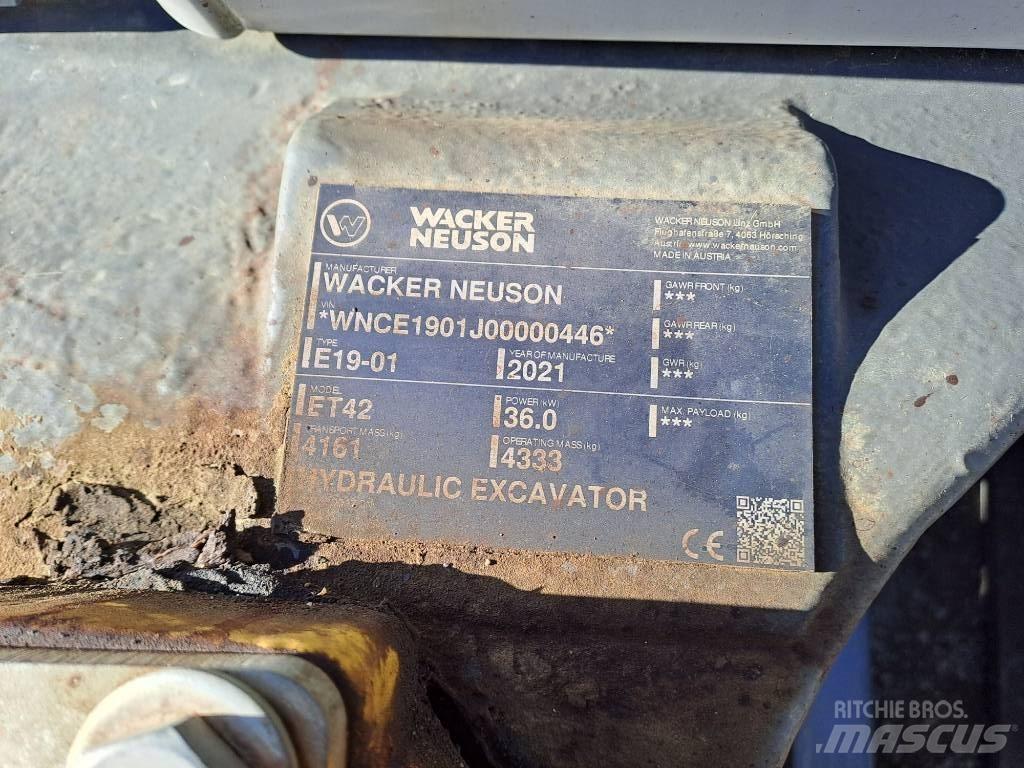 Wacker Neuson ET42 Gravemaskiner på larvebånd