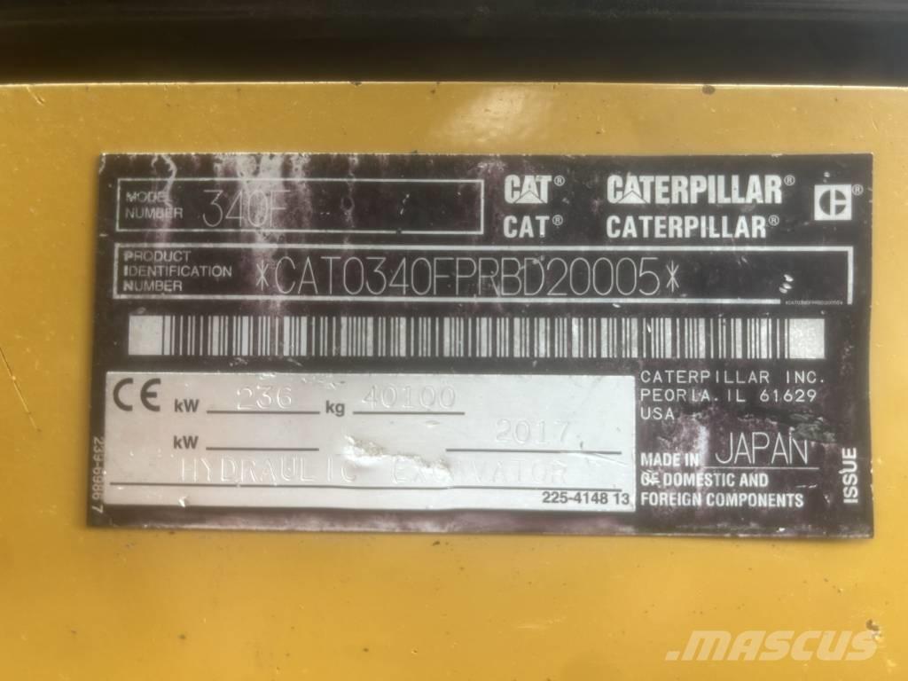 CAT 340 UHD Gravemaskiner på larvebånd