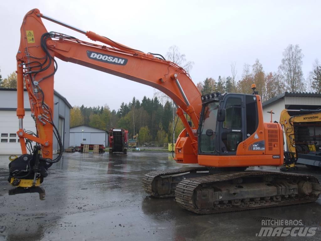 Doosan DX 235 LCR Gravemaskiner på larvebånd