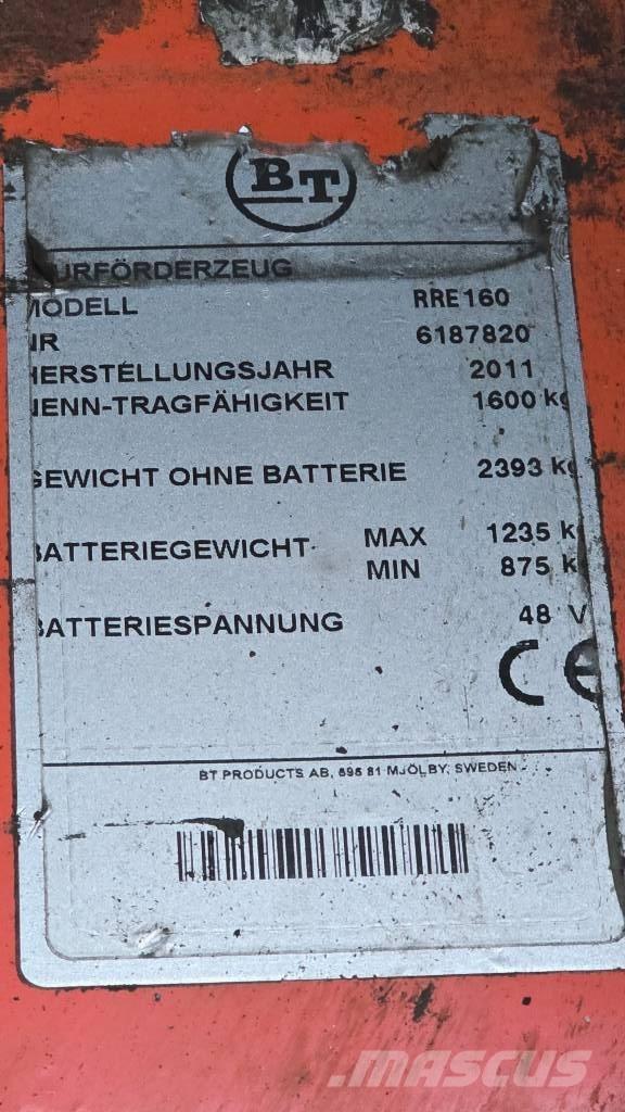 BT RR E 160 Reachtruck