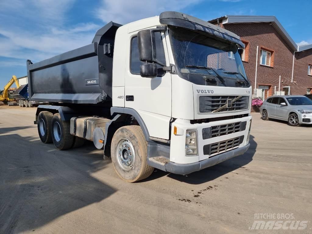 Volvo FM420 (6x4) Skip loader