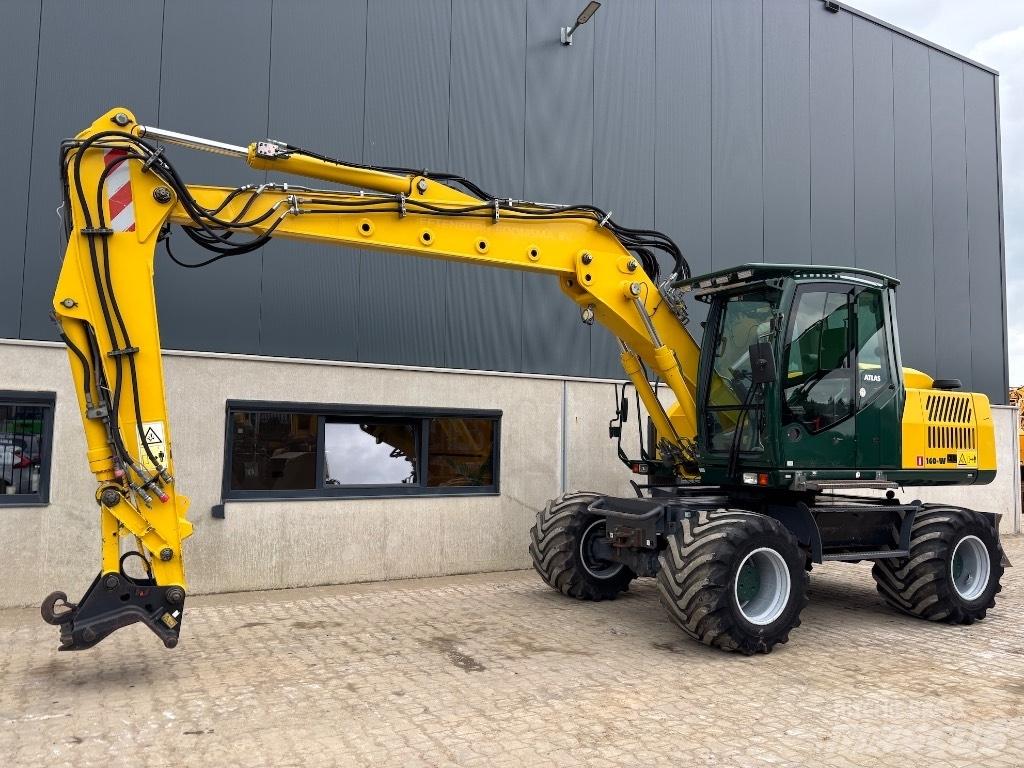 Atlas 160 W - 140 W Gravemaskiner på hjul