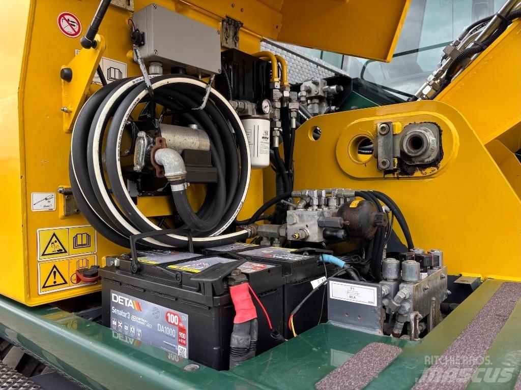 Atlas 160 W - 140 W Gravemaskiner på hjul