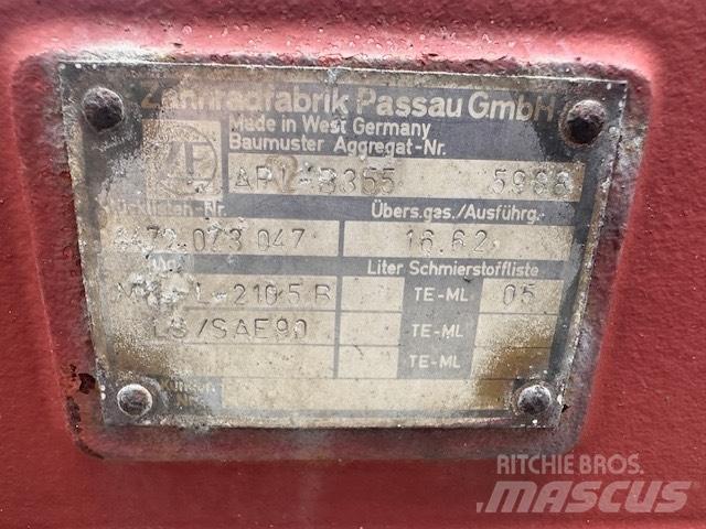 ZF APL-B355 AXLES Aksler