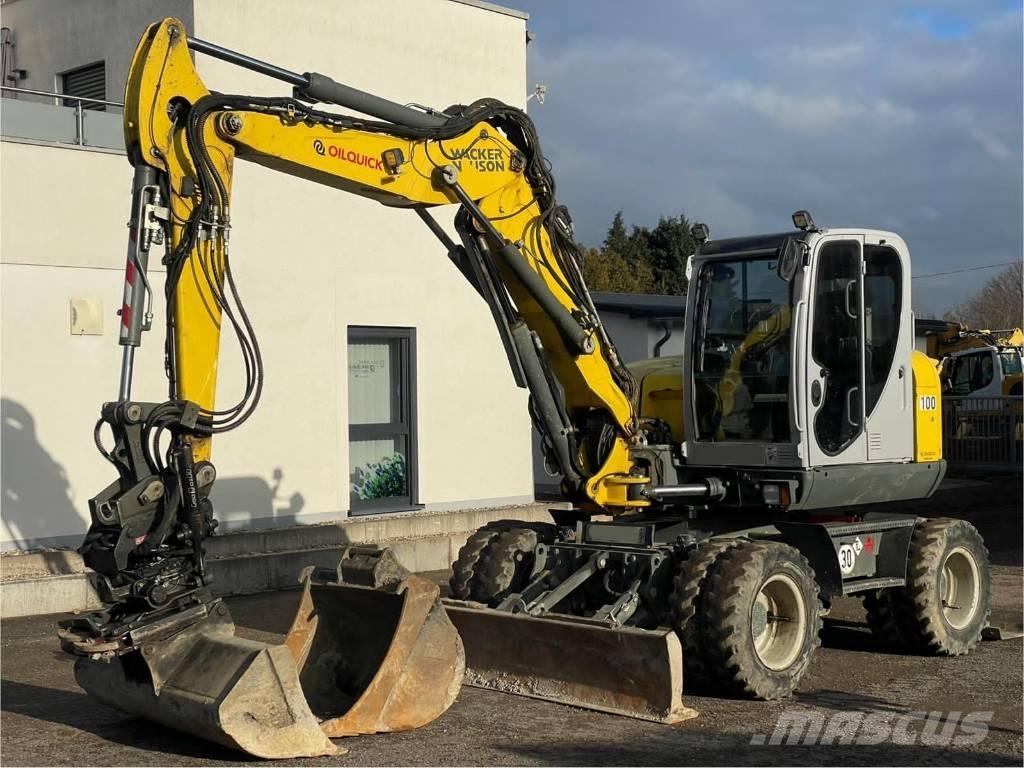 Wacker Neuson EW 100 Gravemaskiner på hjul