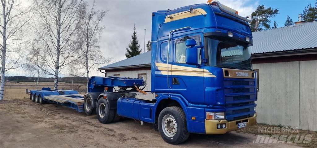 Scania R144 Autotransportere / Knæklad