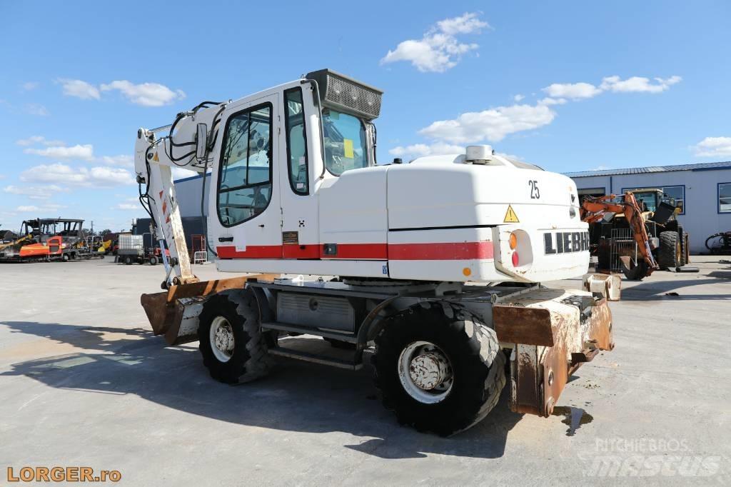 Liebherr A 314 Gravemaskiner på hjul