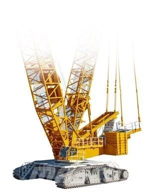 Liebherr LR1750-2 Kraner på larvebånd