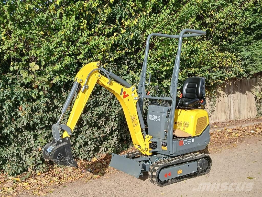 Wacker Neuson 803 Minigravemaskiner