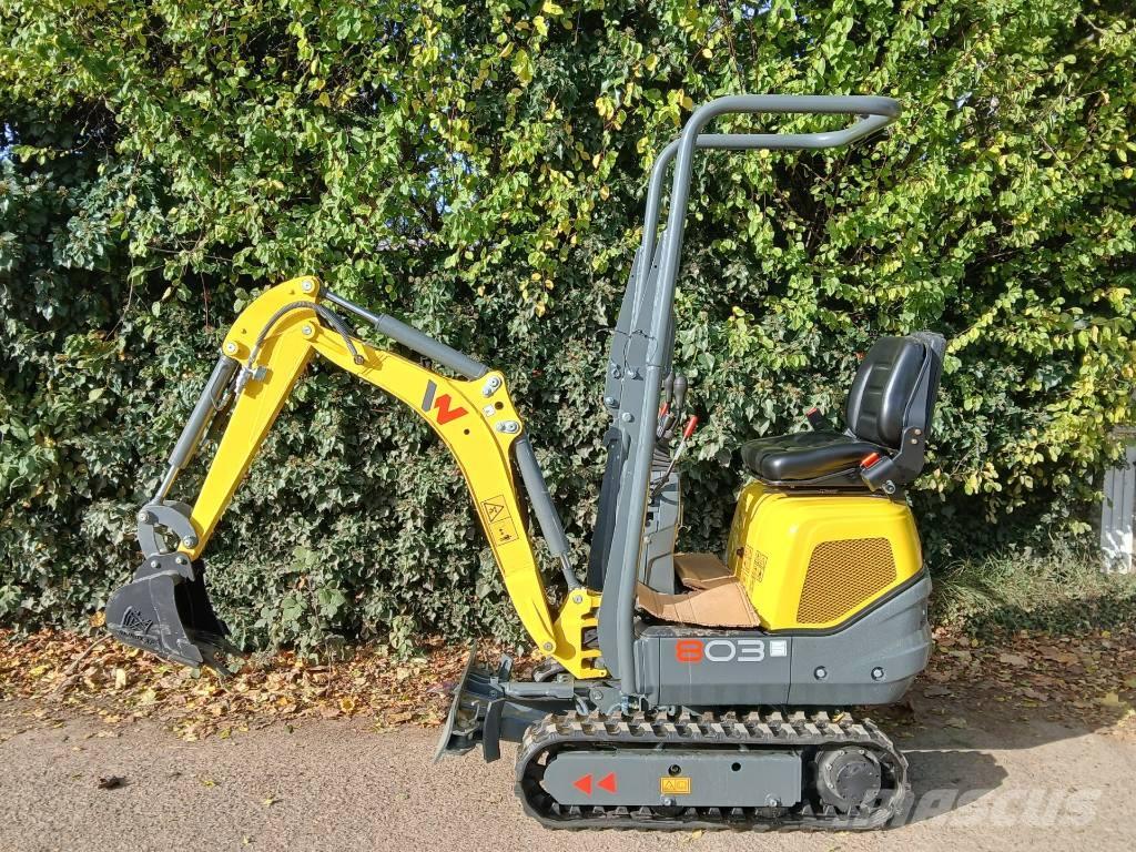 Wacker Neuson 803 Minigravemaskiner
