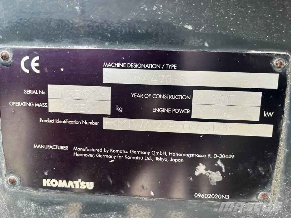 Komatsu WA 470-8 Læssemaskiner på hjul