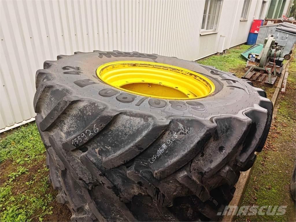 Mitas 680/80R42 Hjul, Dæk og Fælge