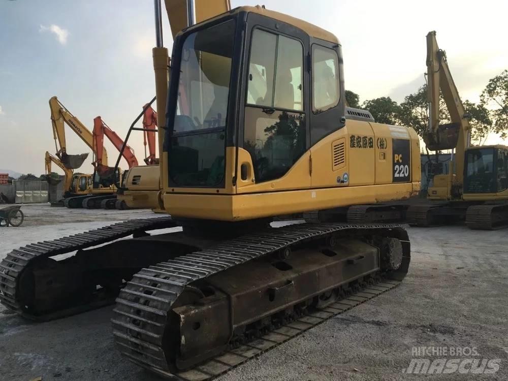 Komatsu pc220-7 Gravemaskiner på larvebånd