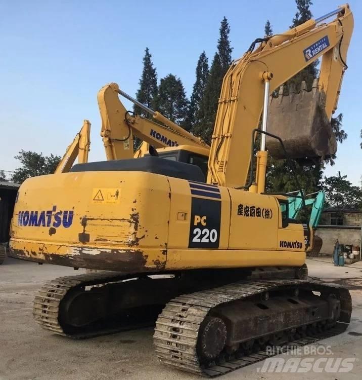 Komatsu pc220-7 Gravemaskiner på larvebånd