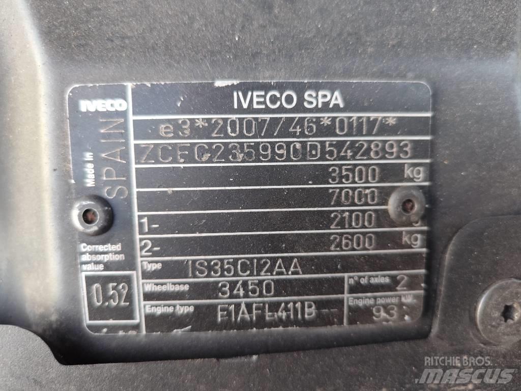 Iveco Daily 35 C 13 Lastbiler med tip