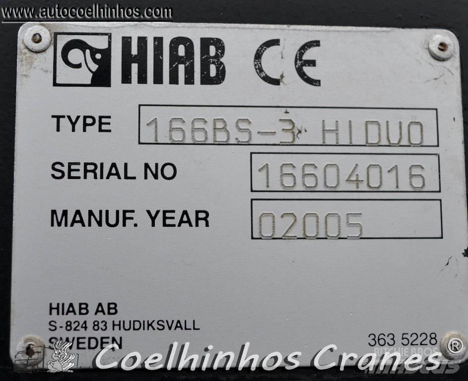 Hiab 166XS-BS3 HIDUO Lastbilmonterede kraner