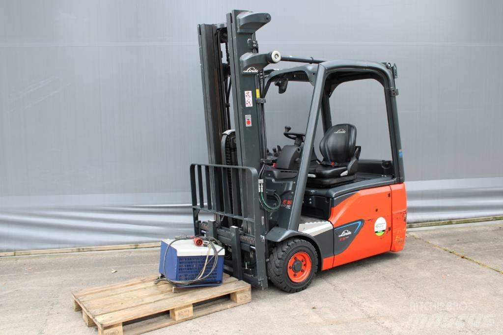 Linde E16-02 El gaffeltrucks