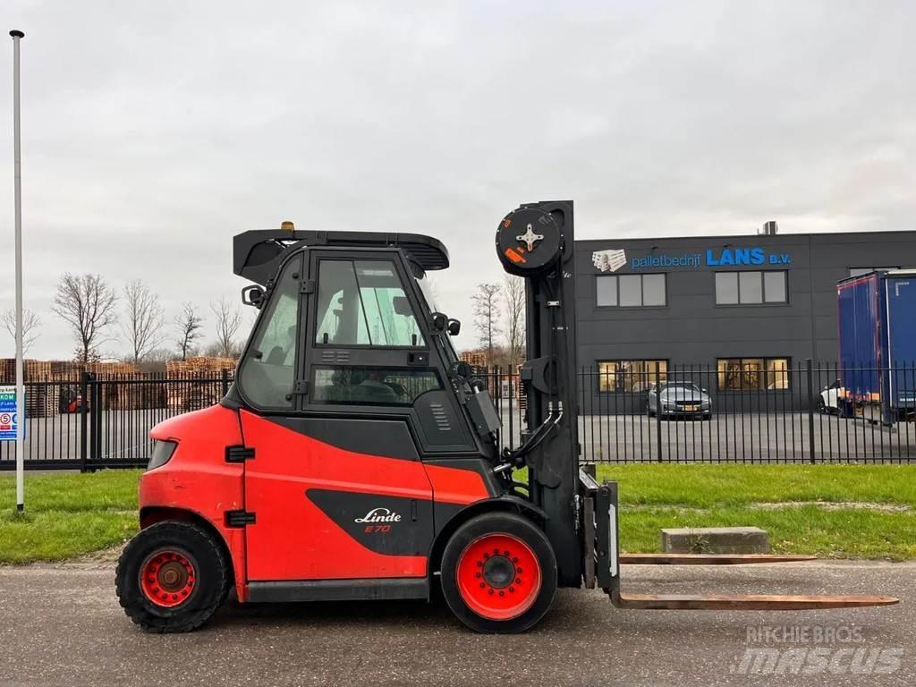 Linde E70-01 El gaffeltrucks