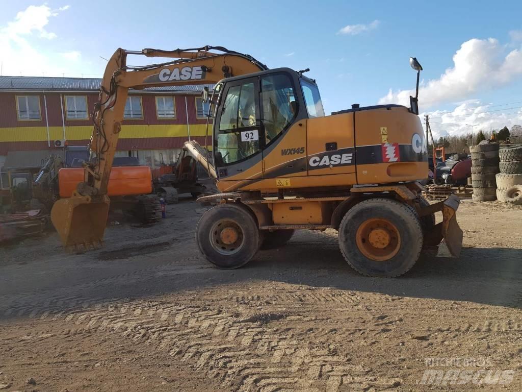 CASE WX 145 Gravemaskiner på hjul