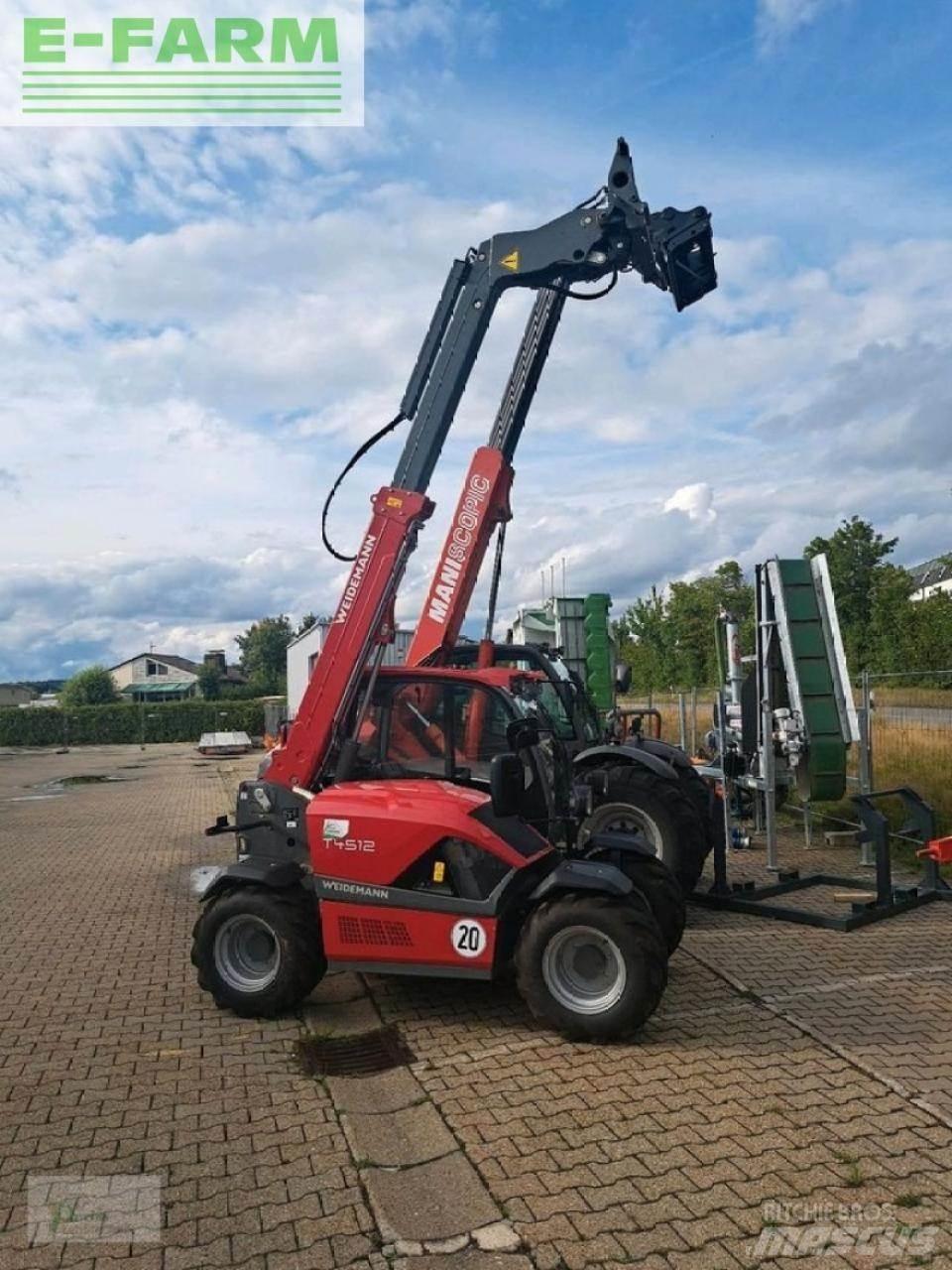 Weidemann t 4512 Teleskoplæssere til landbrug
