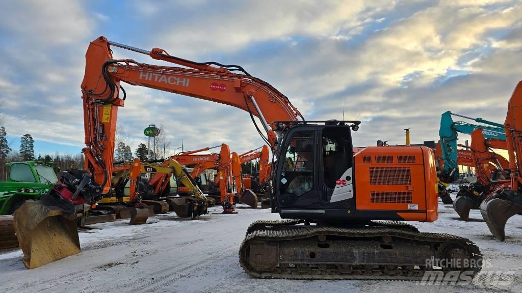 Hitachi ZX225USRLC-6 Gravemaskiner på larvebånd