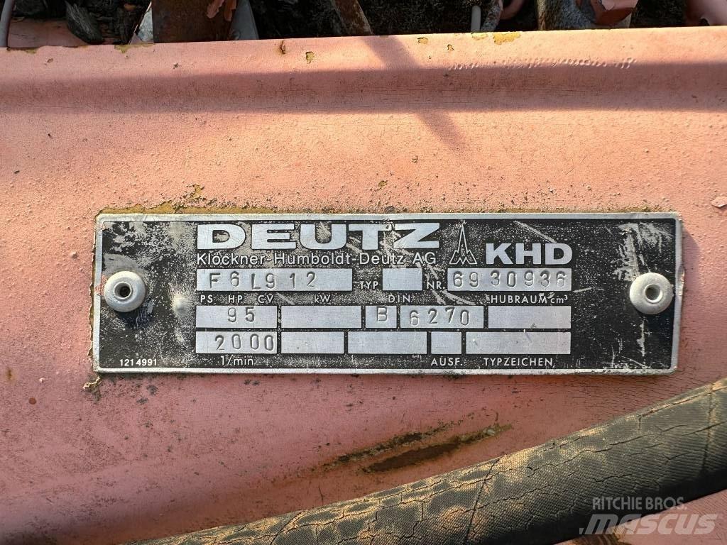 Deutz F6L912 ENGINE Motorer